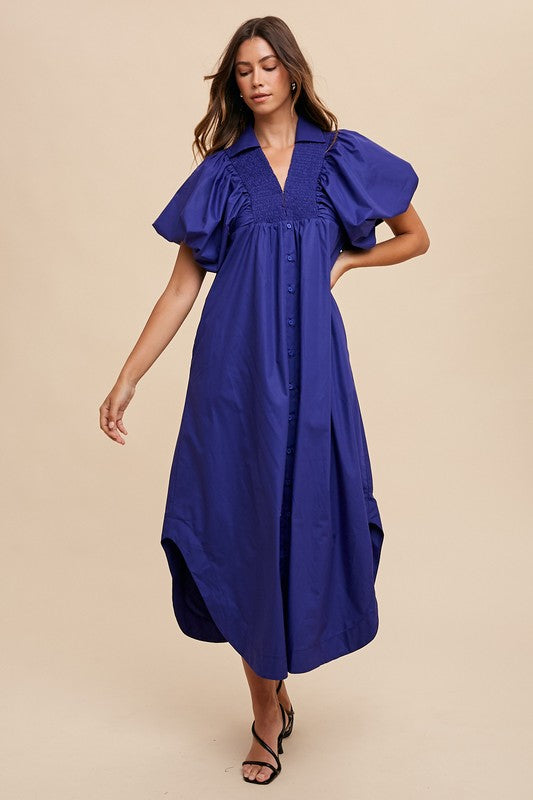 Annie Hand-Smocked Dress